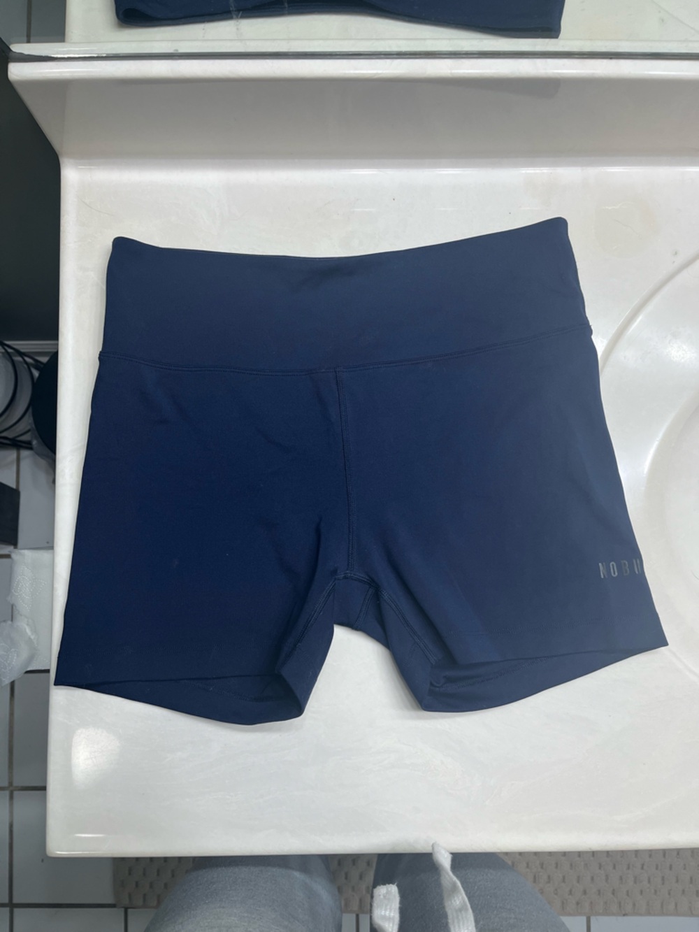 NOBULL Navy Blue Women's Training Shorts